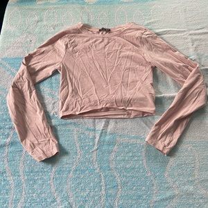 Fashion nova crop long sleeve